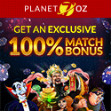 Planet 7 Oz Casino on Gambling City | 100% On All Deposit